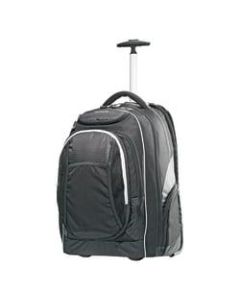 Samsonite Tectonic PFT Ripstop Nylon Wheeled Laptop Backpack, Black