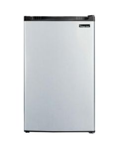 Magic Chef 4.4 Cu Ft Mini Refrigerator, Stainless Steel