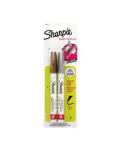 Sharpie Paint Markers, Extra-Fine Point, Assorted Colors, Pack Of 2