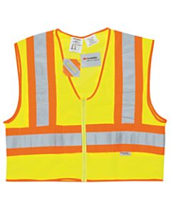 River City Luminator Class II Flame Resistant Vest, Large, Fluorescent Lime