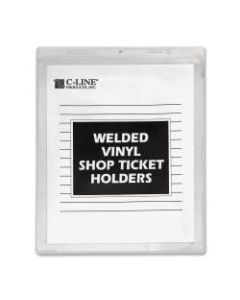 C-Line Vinyl Shop Ticket Holders, 9in x 12in, Box of 50