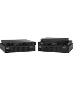 Cisco 4331 Router - 3 Ports - 3 RJ-45 Port(s) - Management Port - 6 - 4 GB - Gigabit Ethernet - 1U - Rack-mountable, Wall Mountable - 90 Day