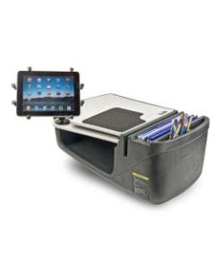 AutoExec GripMaster Versatile Car Desk With X-Grip Mount, 10in Tablet Mount, Gray