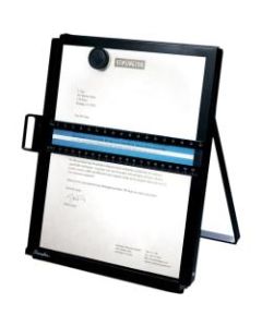 Kensington Metal Letter-Size Copyholder, Letter, Black