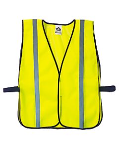 8020HL  Lime Non-Certified Standard Vest